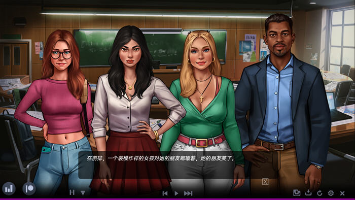 欲望校园(Lust Campus) C2R 汉化版 PC+安卓 手绘SLG游戏插图3