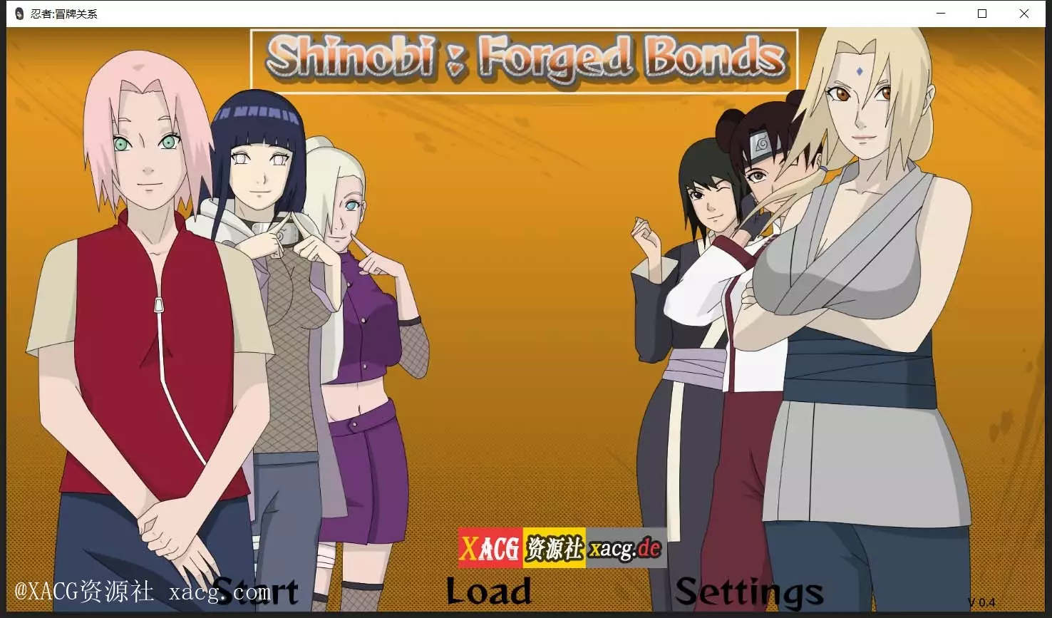 【欧美SLG/双端】火影：不解之缘 V0.4 PC+安卓 汉化版