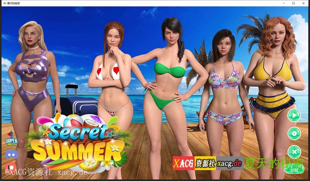 【欧美SLG/汉化/新作】夏天的秘密 Secret Summer V0.10 PC+安卓 汉化版插图